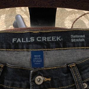 Grey falls creek jeans